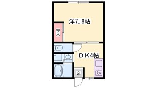 野里駅 徒歩15分 2階の物件間取画像